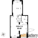 свободного назначения, 65.6 м²