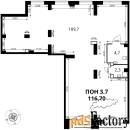 свободного назначения, 116.7 м²