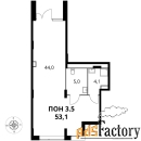 свободного назначения, 53.1 м²