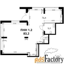 свободного назначения, 83.2 м²