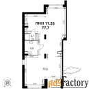 свободного назначения, 77.7 м²