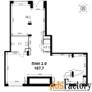 свободного назначения, 107.7 м²
