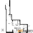 свободного назначения, 52.8 м²