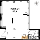 свободного назначения, 87.9 м²