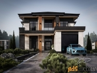 коттедж 347.7 м² на участке 736.46 сот.