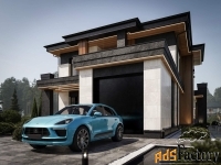 коттедж 347.7 м² на участке 801.1 сот.