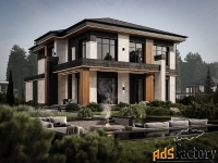 коттедж 379.1 м² на участке 900.46 сот.