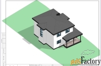 дом 166 м² на участке 7.5 сот.