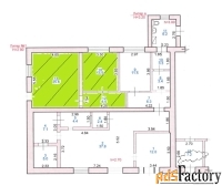 офисное помещение, 45.8 м²