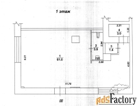 свободного назначения, 69 м²