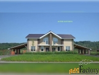 коттедж 166.8 м² на участке 6 сот.