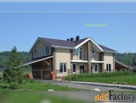 коттедж 166.8 м² на участке 6 сот.