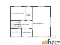 коттедж 156 м² на участке 10 сот.