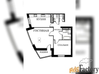 2 - комн.  квартира, 70.4 м², 12/26 эт.