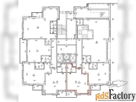 1 - комн.  квартира, 46.4 м², 5/22 эт.