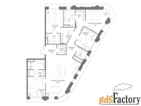 4 - комн.  квартира, 152.1 м², 3/12 эт.