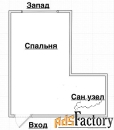 1 - комн.  квартира, 30.1 м², 2/26 эт.
