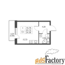 1 - комн.  квартира, 22.9 м², 11/11 эт.