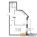 1 - комн.  квартира, 59.2 м², 11/11 эт.