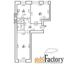 2 - комн.  квартира, 50.2 м², 3/9 эт.