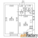 1 - комн.  квартира, 31.9 м², 4/9 эт.