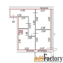 2 - комн.  квартира, 42.6 м², 4/4 эт.