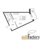 1 - комн.  квартира, 29.4 м², 10/11 эт.