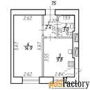 1 - комн.  квартира, 30.1 м², 1/9 эт.