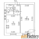 1 - комн.  квартира, 32.4 м², 4/9 эт.