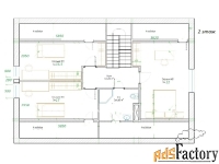 дом 192.7 м² на участке 6 сот.