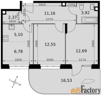 свободного назначения, 36.72 м²