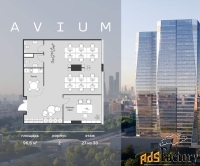 офисное помещение, 96.58 м²