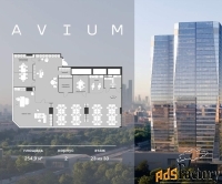 офисное помещение, 254.87 м²