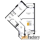 3 - комн.  квартира, 104 м², 11/12 эт.