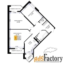 3 - комн.  квартира, 104.15 м², 11/12 эт.