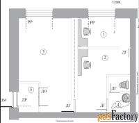 свободного назначения, 41.8 м²
