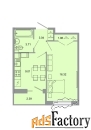 1 - комн.  квартира, 33.7 м², 18/20 эт.