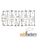 1 - комн.  квартира, 41.84 м², 14/16 эт.