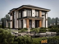 коттедж 379.1 м² на участке 13.9 сот.