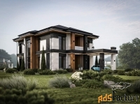 коттедж 379.1 м² на участке 13.9 сот.