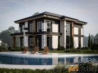 коттедж 379.1 м² на участке 13.9 сот.