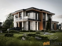 коттедж 347.7 м² на участке 7.6 сот.