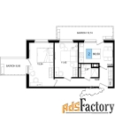 2 - комн.  квартира, 66.5 м², 4/9 эт.