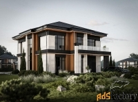 коттедж 347.7 м² на участке 8.7 сот.