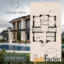 коттедж 347.7 м² на участке 7.7 сот.