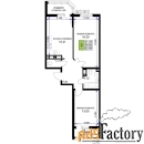 2 - комн.  квартира, 62.69 м², 6/18 эт.