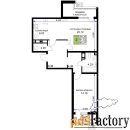 2 - комн.  квартира, 65.27 м², 4/18 эт.