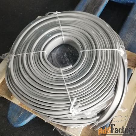 ПОРУЧЕНЬ 40×4 пластиковый ПВХ светло-серого цвета RAL 7035