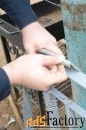 ПОРУЧЕНЬ 40×4 пластиковый ПВХ светло-серого цвета RAL 7035