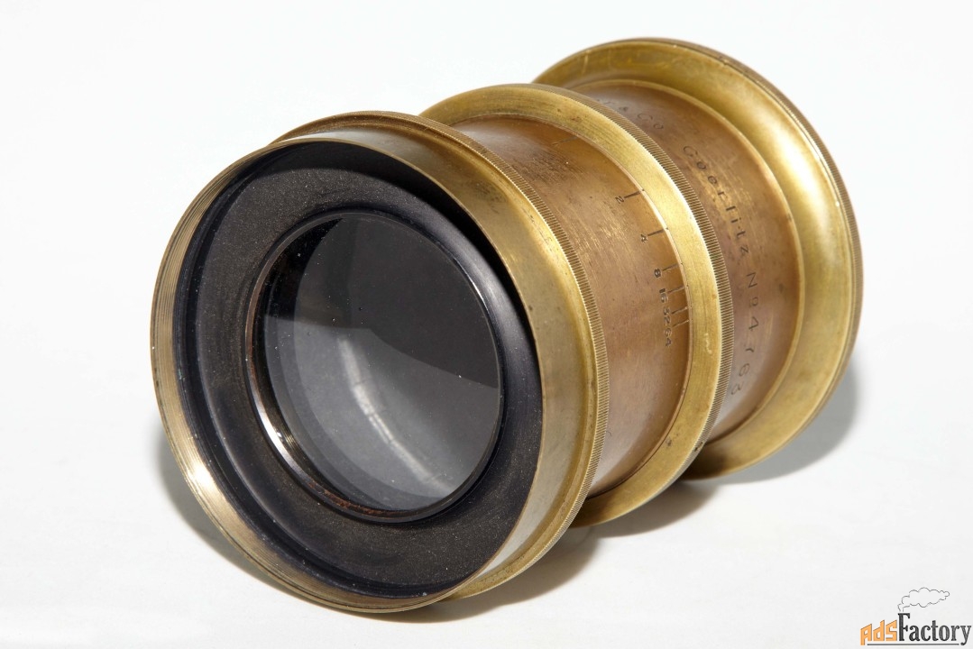 Объектив, Petzval Hugo Meyer & Co-Goerlitz 1:3,65/190mm (4x5»)